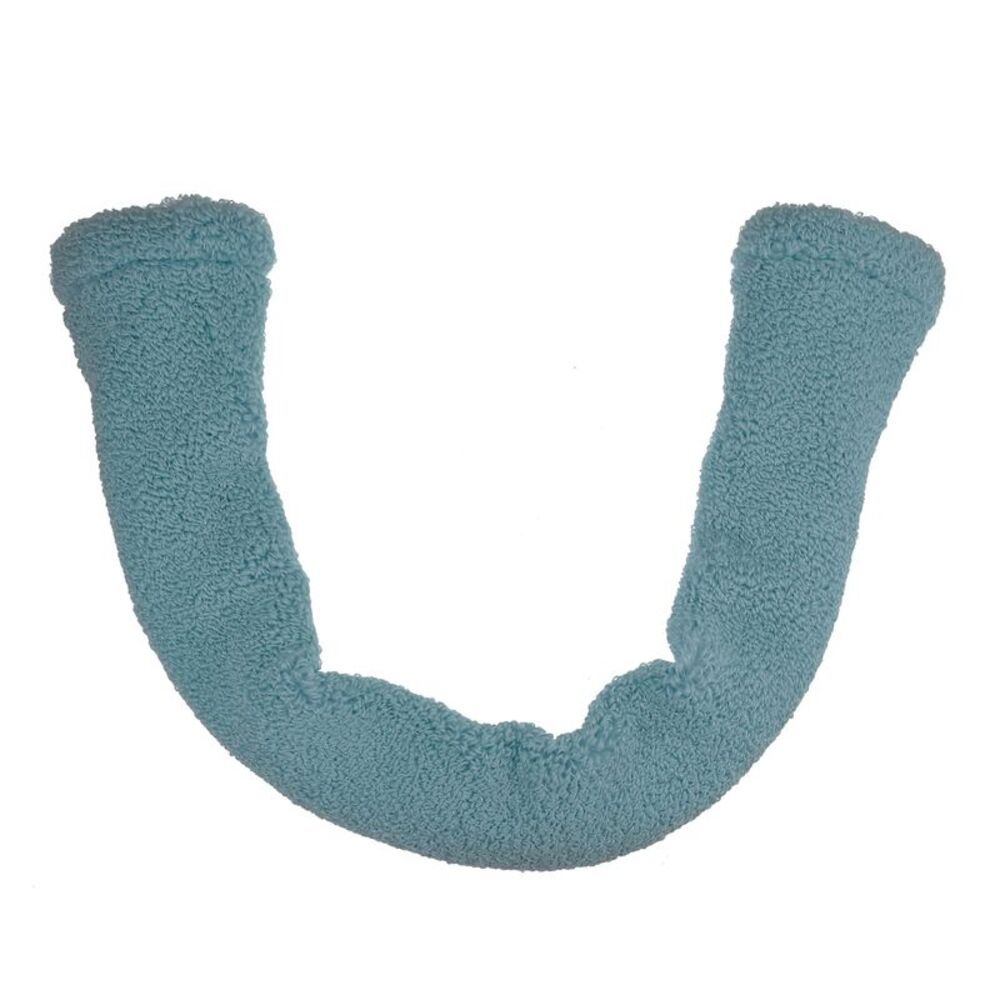 1 Pcs Stretchable with Snap Bathroom Warmer Soft Toilet Seat Cushion Dark Green